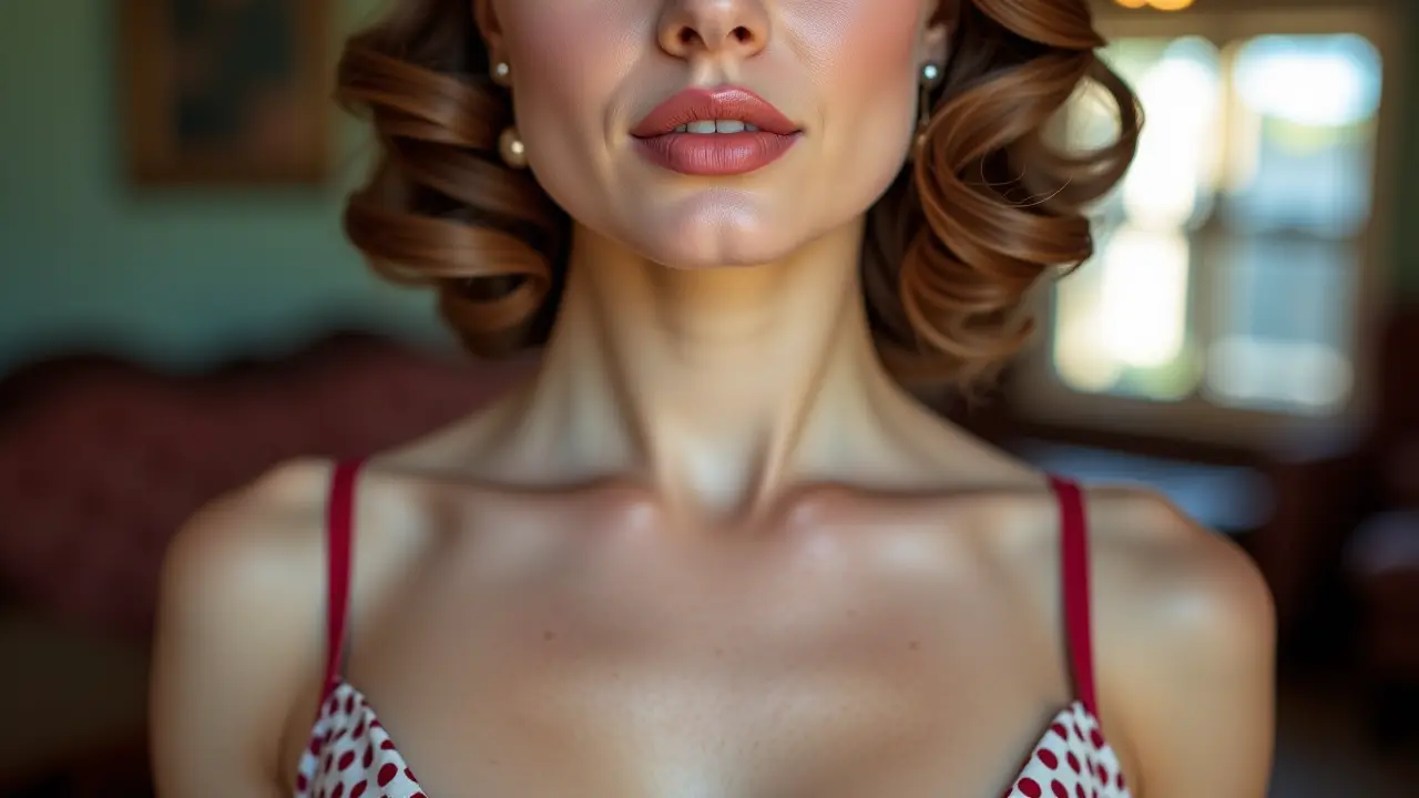 Fryzura Pin Up z Lat 50. – Przewodnik Krok po Kroku