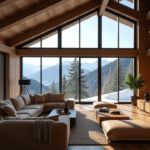 Architektura i wnętrza górskiego azylu mistrza skoczni