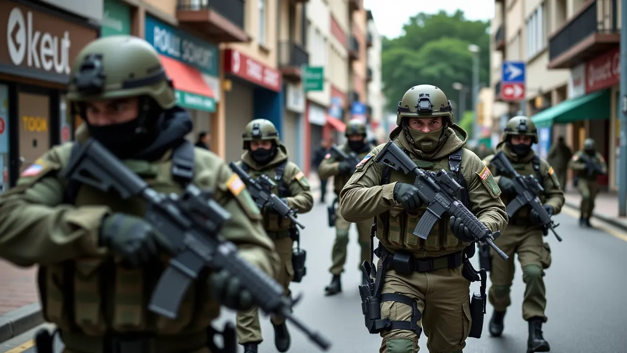 Ćwiczenia antyterrorystyczne służb w Poznaniu