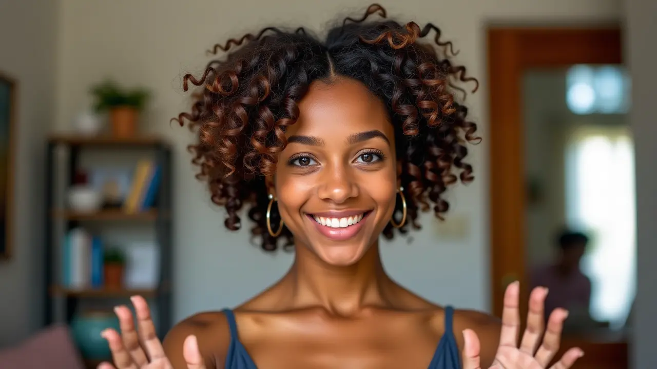 Proste i szybkie fryzury z kręconych włosów na co dzień