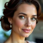 Eleganckie fryzury komunijne dla mamy