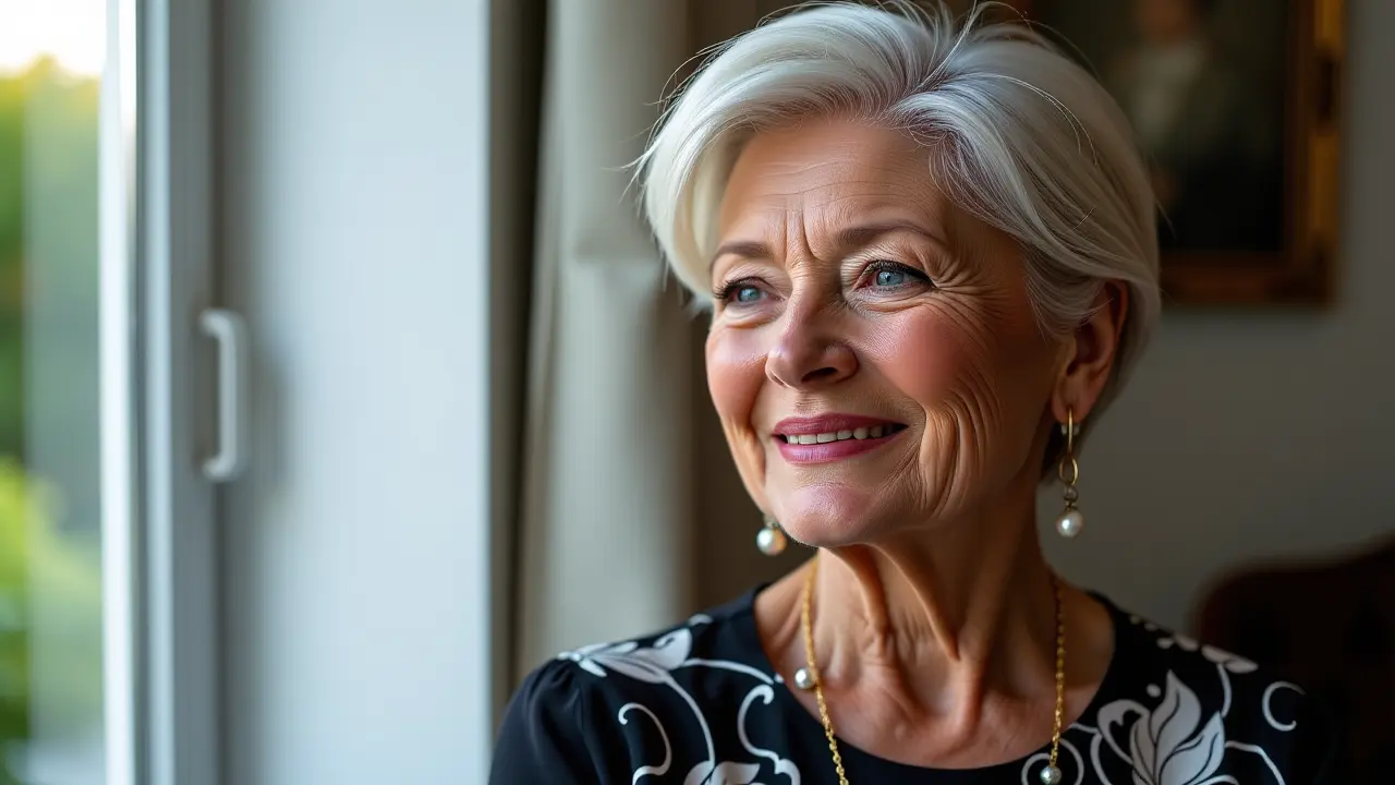 Krótkie fryzury dla kobiet po 70: elegancja i wygoda