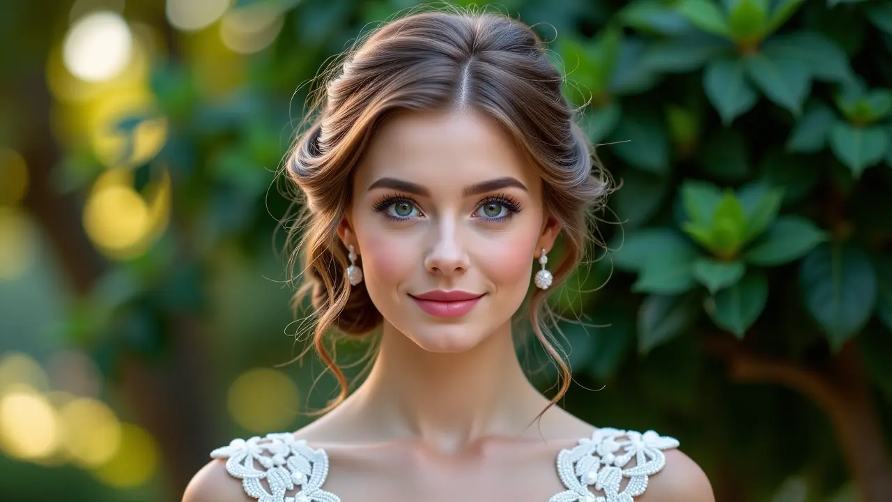 Eleganckie fryzury na wesele dla gościa z długimi włosami