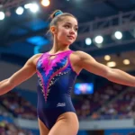 Portret Aliny Kabajewej, gwiazdy gimnastyki artystycznej