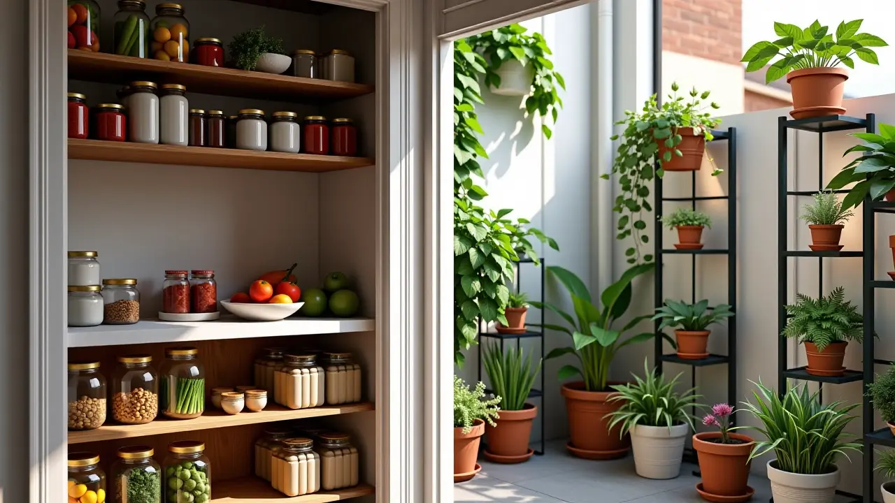 Organizacja Domu i Ogrodu: Spiżarnia i Ogród Miejski DIY