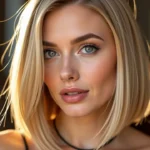 Long Bob Blond Fale: Modna Fryzura, Stylizacja i Pielęgnacja