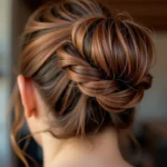 Instrukcja: Koczek na czubku głowy krok po kroku.