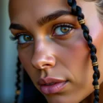 Stylowe warkocze na krótkich włosach