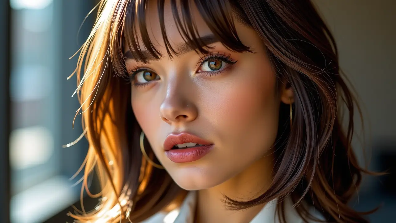 Modne fryzury: włosy do ramion cieniowane i stylizacja