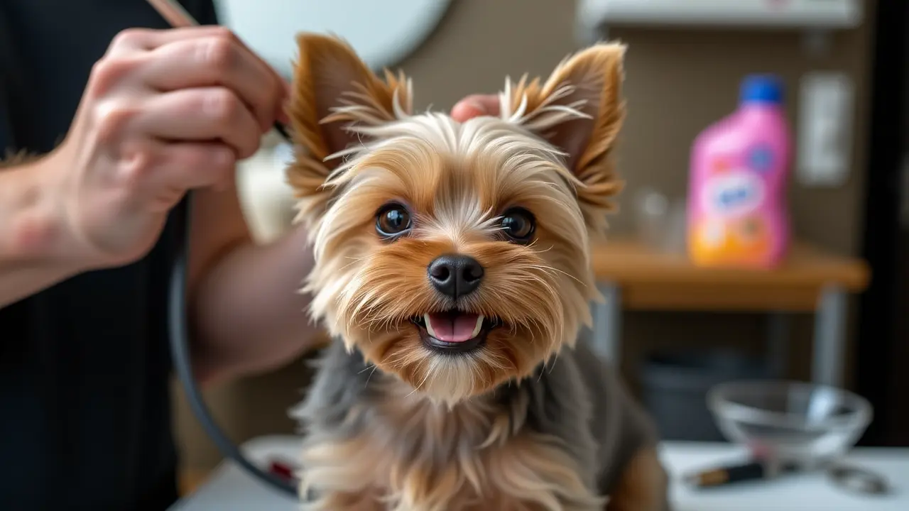 Profesjonalne strzyżenie yorka: przewodnik i porady